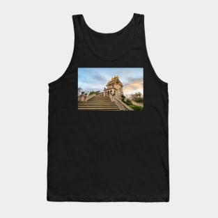 Cascada del Parc de la Ciutadella in Barcelona, Spain Tank Top